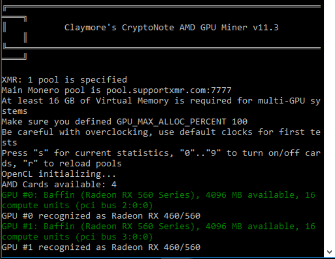 Claymore CryptoNight GPU Miner